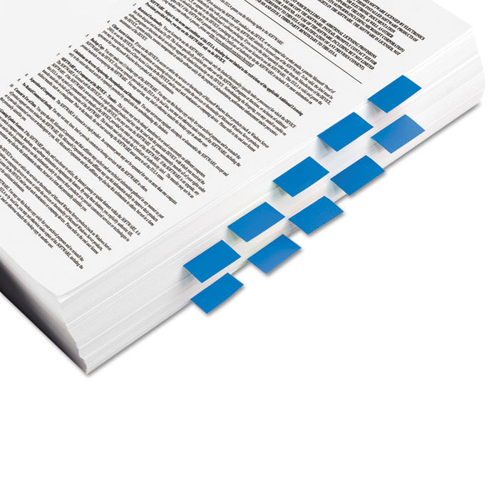 Marking Page Flags in Dispensers, Blue, 12 50-Flag Dispensers/Pack
