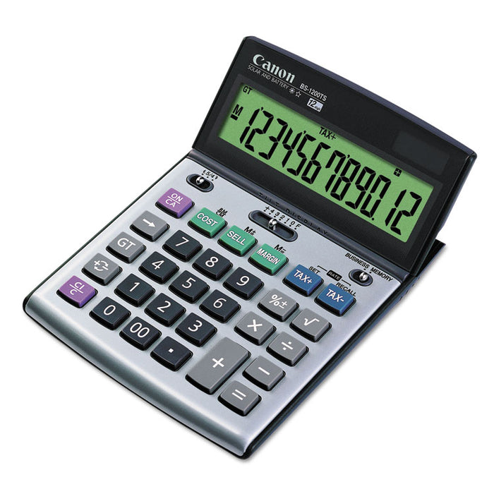 BS-1200TS Desktop Calculator, 12-Digit LCD