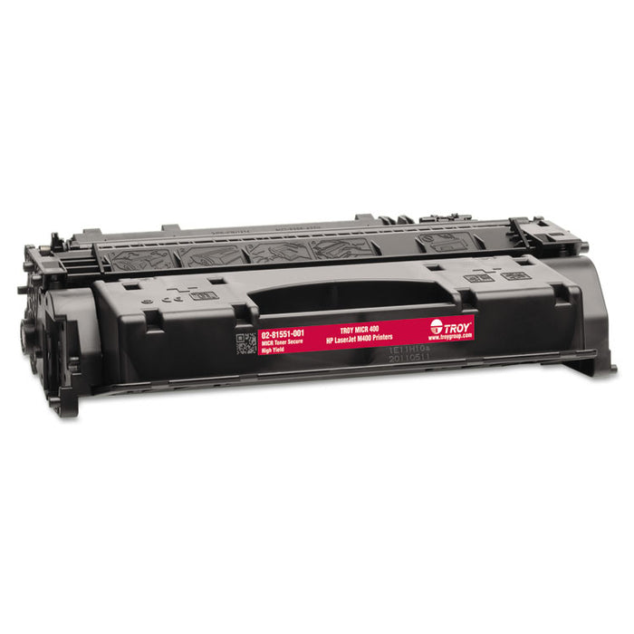 0281551001 80X High-Yield MICR Toner Secure, Alternative for HP CF280X, Black