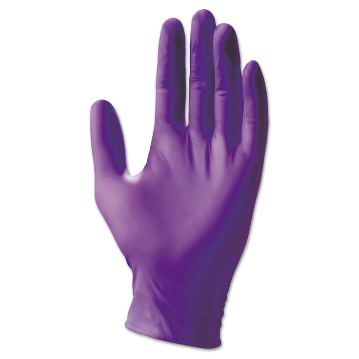 PURPLE NITRILE Sterile Exam Gloves, Powder-Free, 252 mm Length, Large, 50 Pair/Box