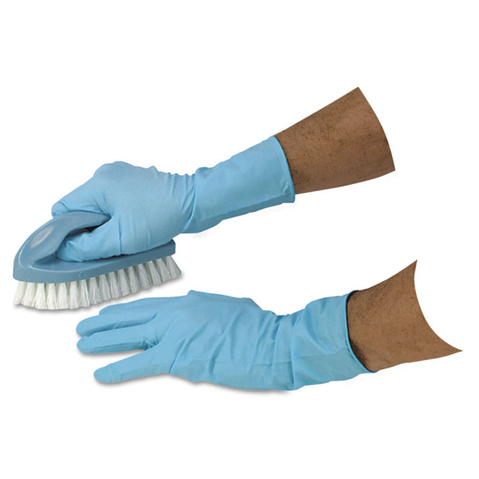 DiversaMed Disposable Powder-Free Exam Nitrile Gloves, Medium, Blue, 50/Box