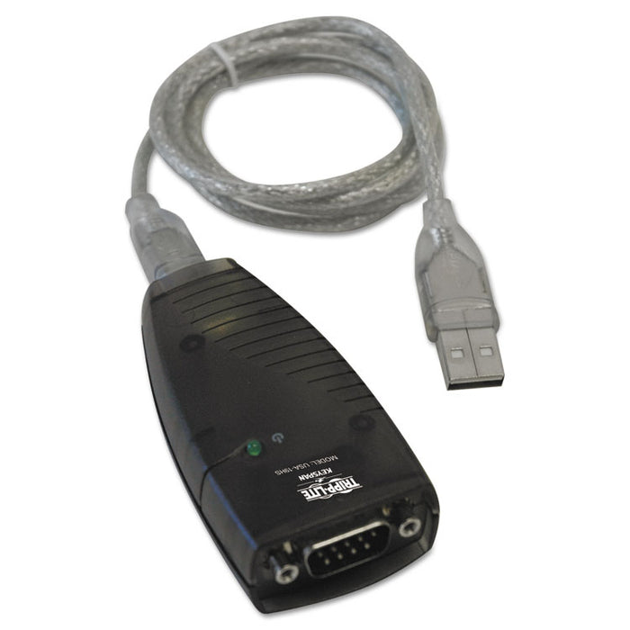 USB-A to Serial Adapter (DB9), Keyspan, High-Speed (M/M), Detachable Cable, TAA