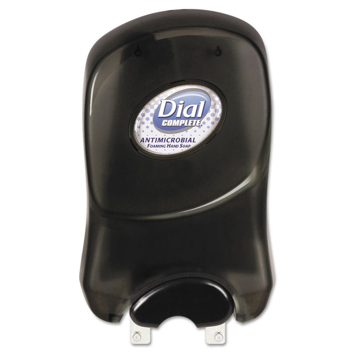 Duo Manual Soap Dispenser, 1250 mL, 7.25" x 3.88" x 11.75", Smoke