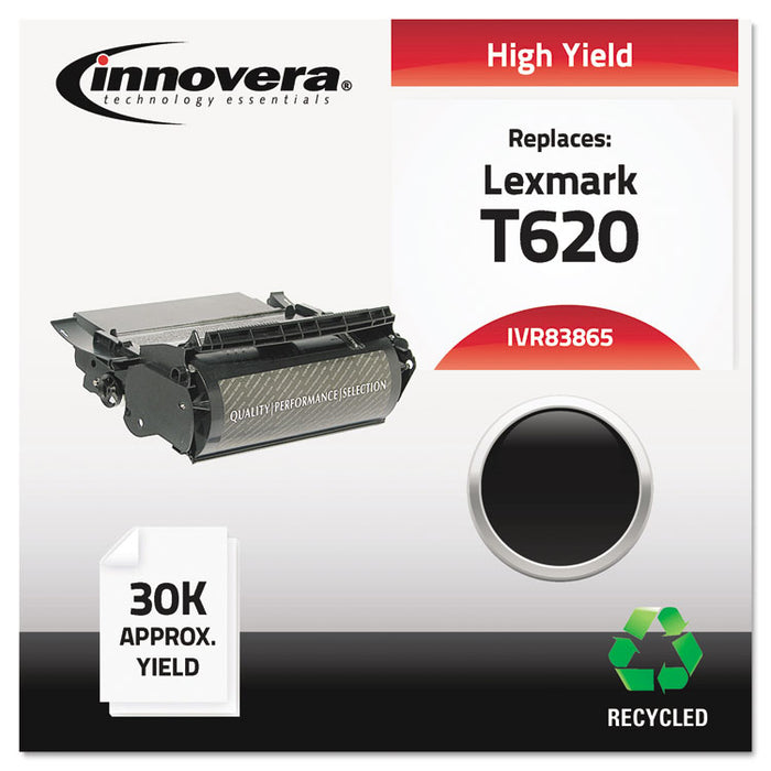 Remanufactured Black High-Yield Toner, Replacement for T620, 30,000 Page-Yield