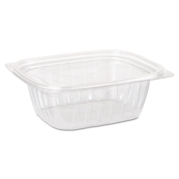 ClearPac Container Lid Combo-Pack, 12 oz, 4.88 x 5.88 x 2, Clear, Plastic, 63/Bag, 4 Bags/Carton