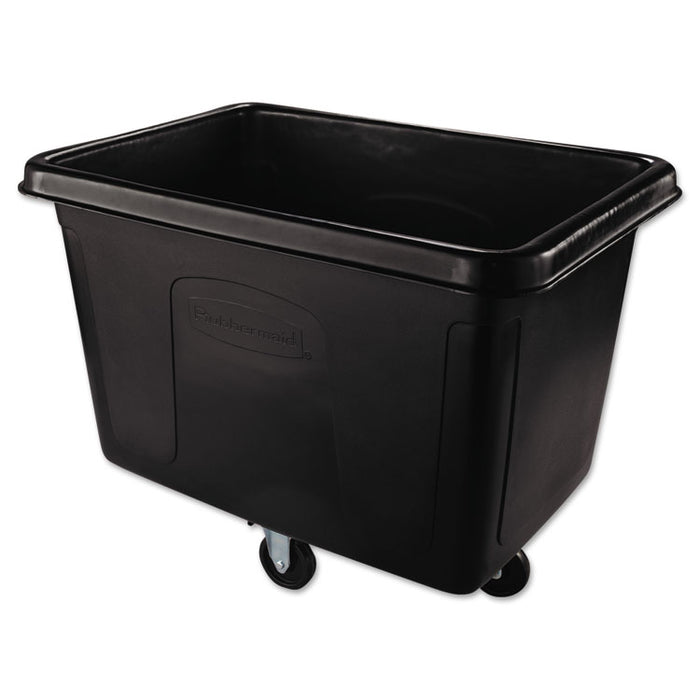 Cube Truck, Rectangular, 500 lb Capacity, Black