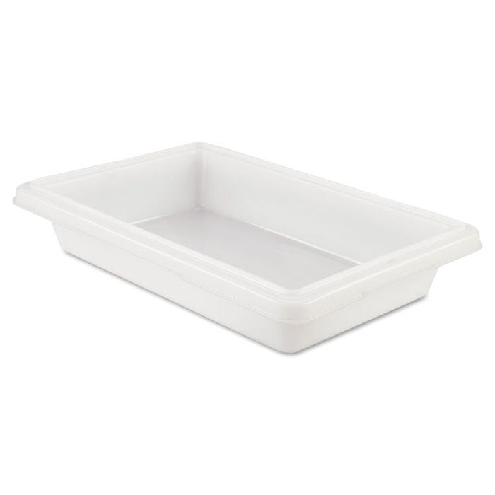 Food/Tote Boxes, 2gal, 18w x 12d x 3 1/2h, White