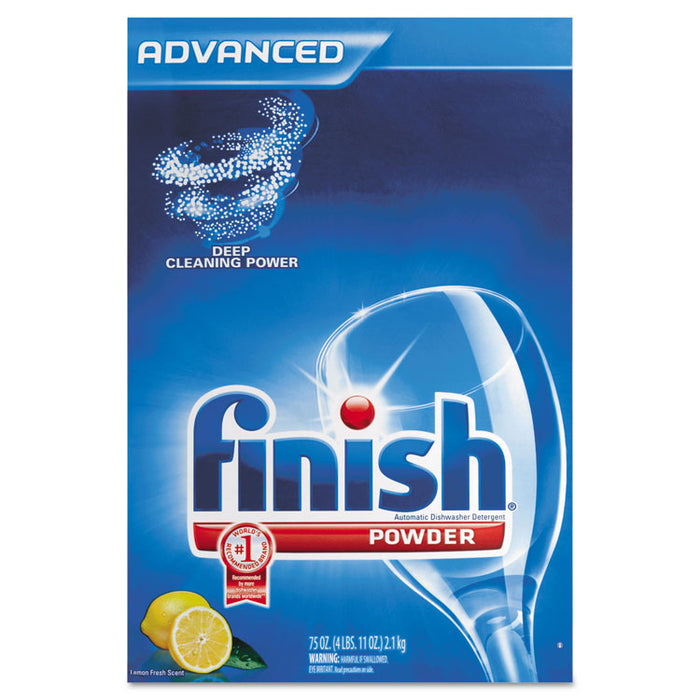 Automatic Dishwasher Detergent, Lemon Scent, Powder, 2.3 qt. Box, 6 Boxes/Ct
