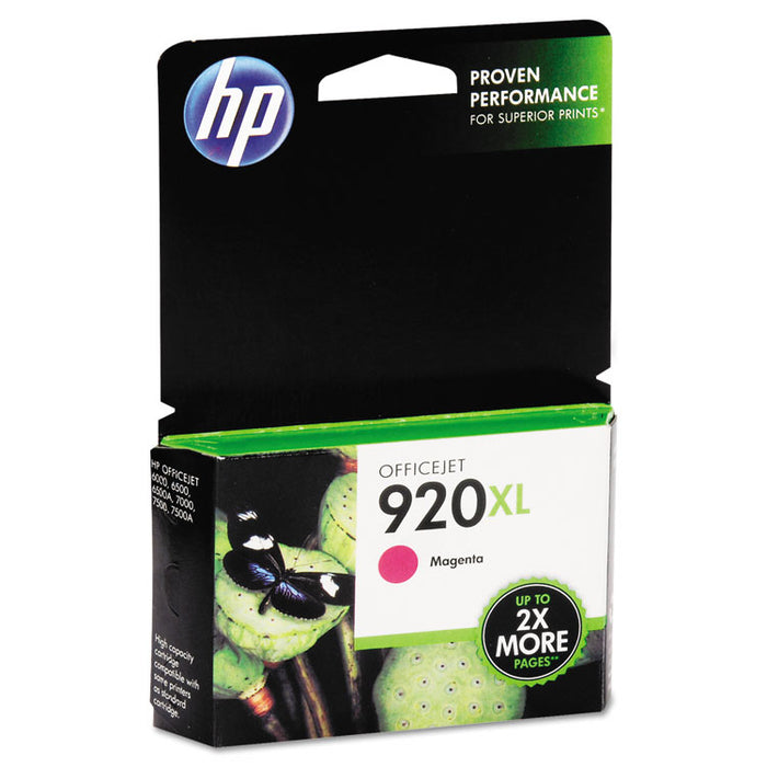 HP 920XL, (CD973AN) High Yield Magenta Original Ink Cartridge