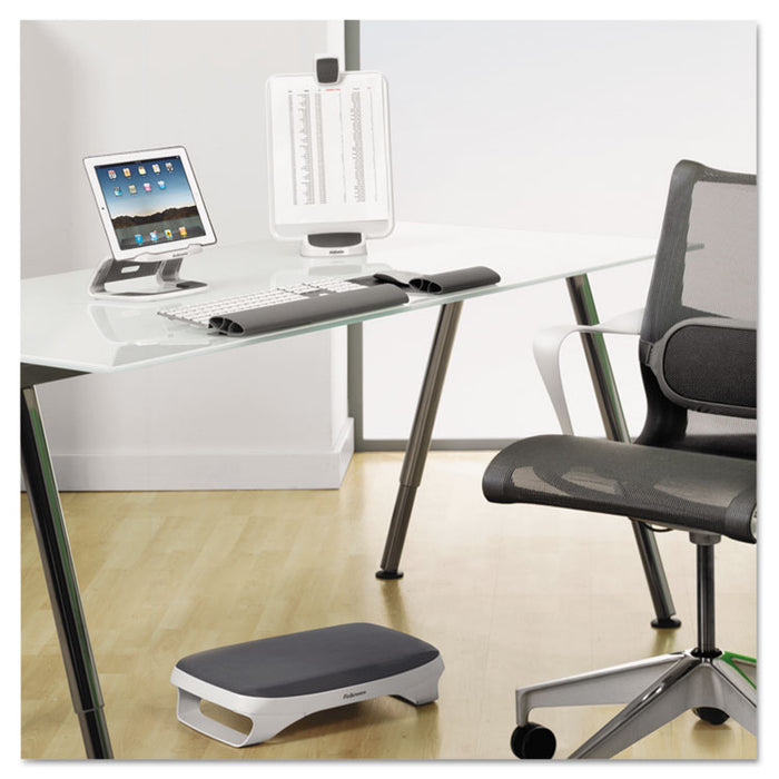 Tablet Riser, 8 3/8 x 5 3/8 x 4 5/8, White/Gray