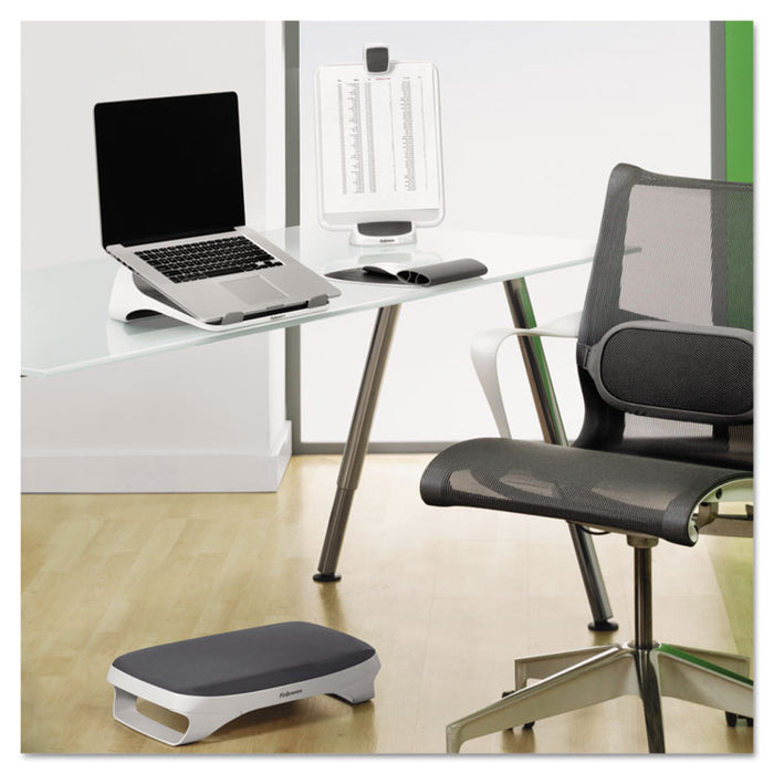 I-Spire Series Document Lift, ABS Plastic, 100 Sheet Capacity, White/Gray