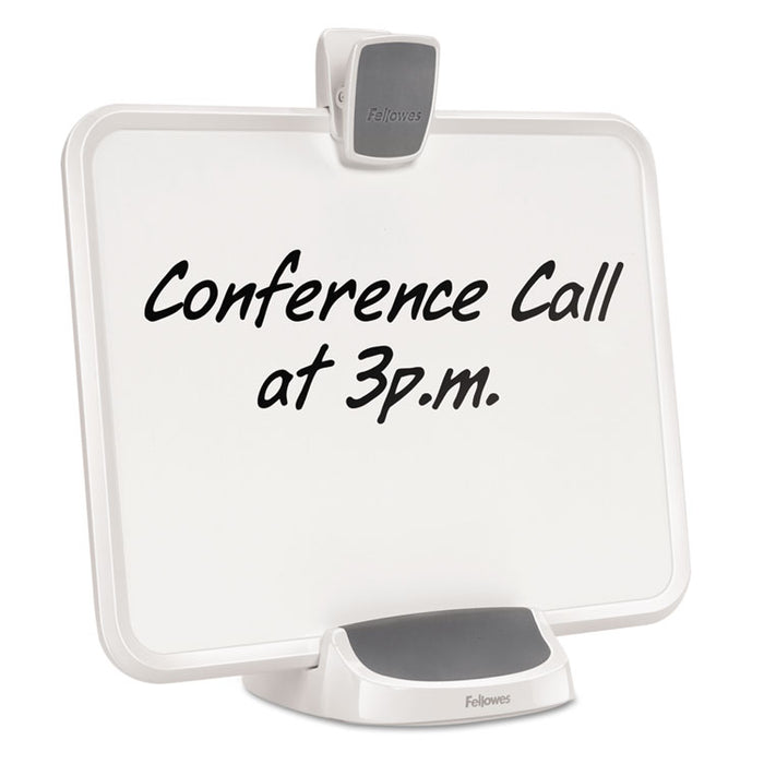 I-Spire Series Document Lift, ABS Plastic, 100 Sheet Capacity, White/Gray