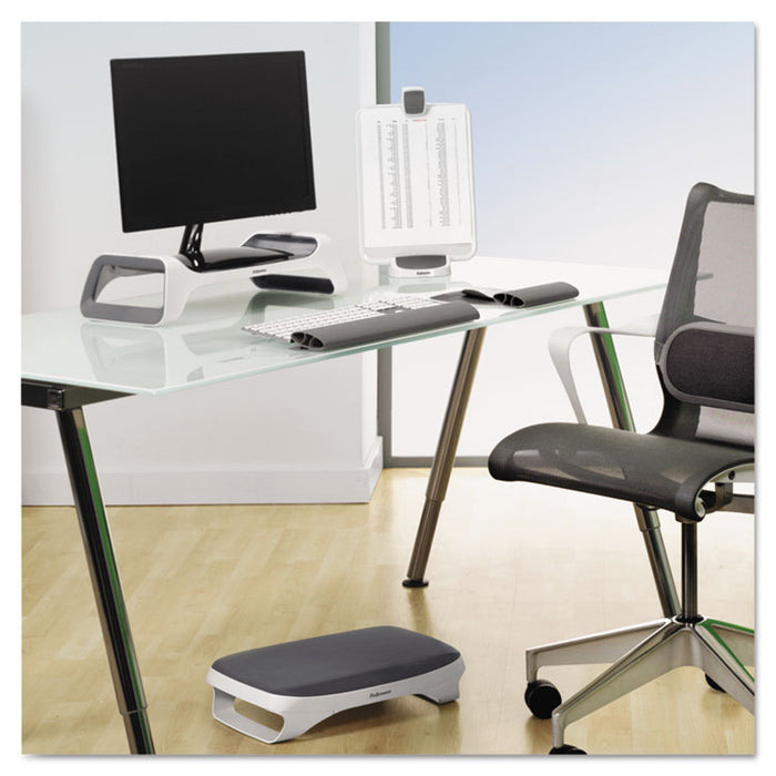 I-Spire Series Monitor Lift, 20" x 8.88" x 4.88", White/Gray, Supports 25 lbs