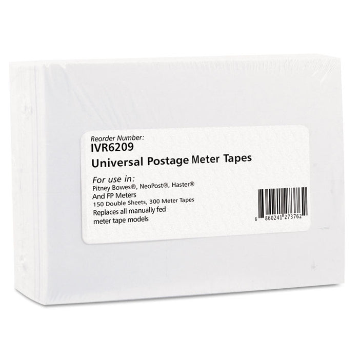 Postage Labels, 3.5 x 5.25, White, 2/Sheet, 150 Sheets/Box