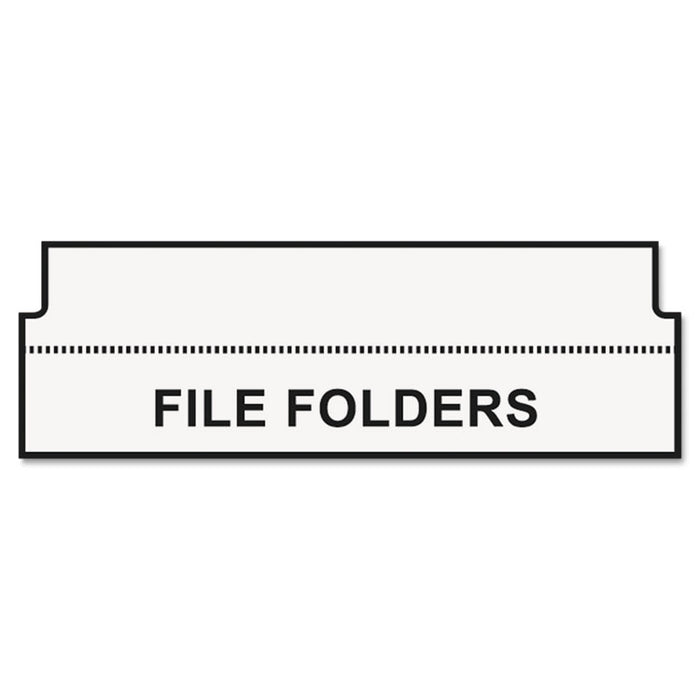 LabelWriter Hanging File Folder Tab Inserts, 0.56" x 2", White, 260 Labels/Roll