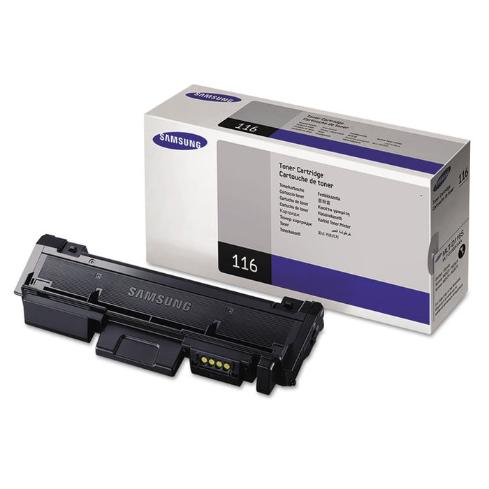 SU844A (MLT-D116S) Toner, 1,200 Page-Yield, Black