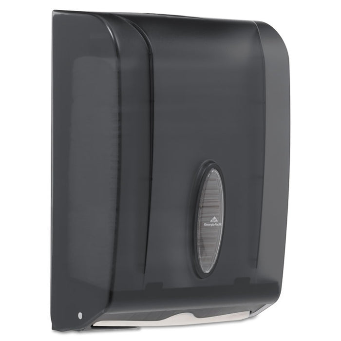 C-Fold/Multifold Towel Dispenser, 11 x 5 1/4 x 15 2/5, Translucent Smoke