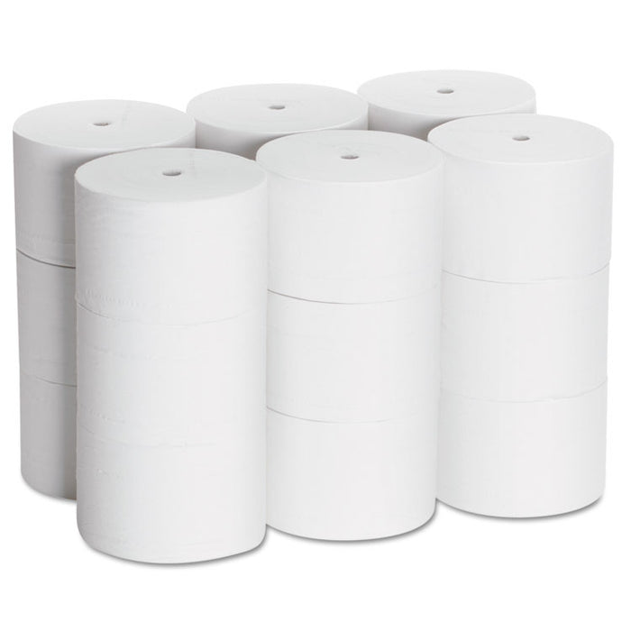 Coreless Bath Tissue, Septic Safe, 2-Ply, White, 1500 Sheets/Roll, 18 Rolls/Carton