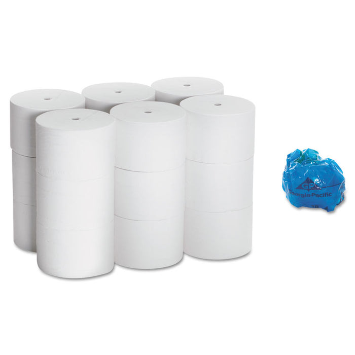 Coreless Bath Tissue, Septic Safe, 2-Ply, White, 1125 Sheets/Roll, 18 Rolls/Carton