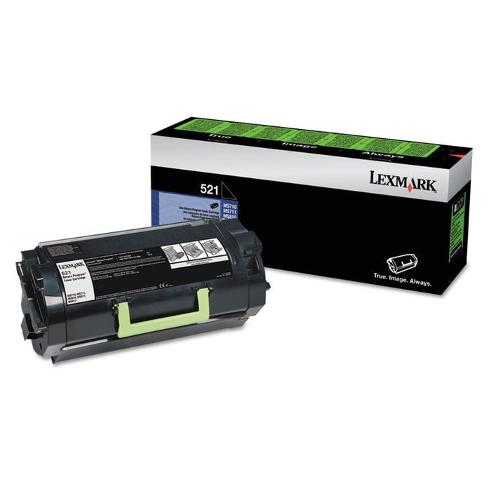 52D1000 Toner, 6000 Page-Yield, Black