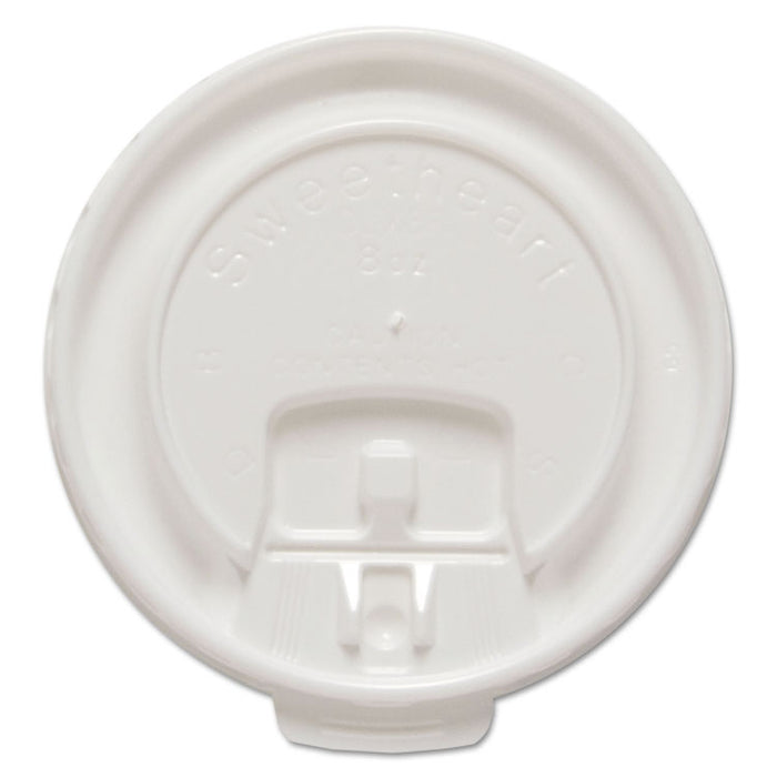 Liftback & Lock Tab Cup Lids for Foam Cups, Fits 8 oz Trophy Cups, WE, 100/PK
