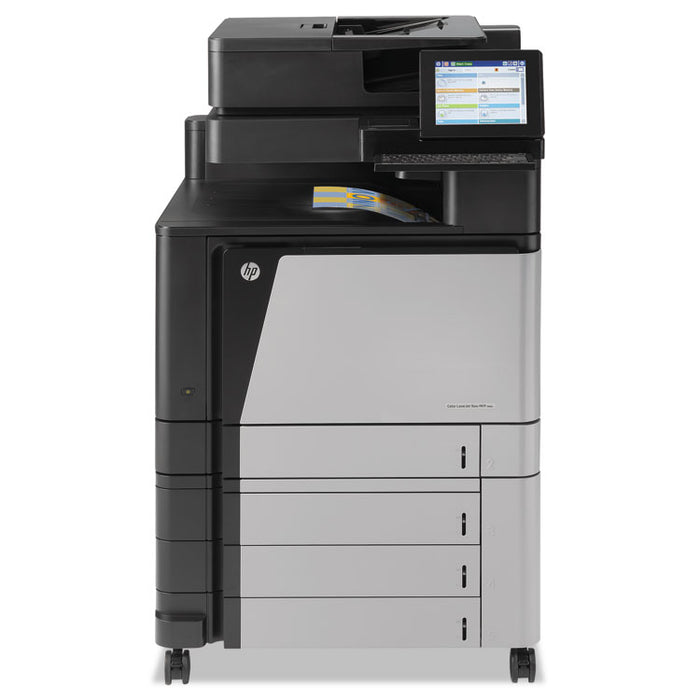 Color LaserJet Enterprise Flow M880z+ Wireless MFP, Copy/Fax/Print/Scan