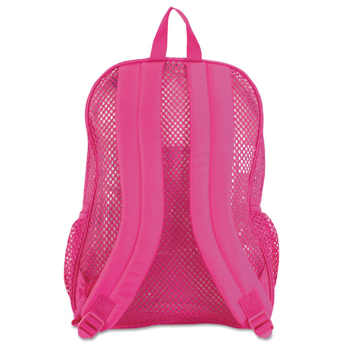 Mesh Backpack, 12 x 5 x 18, Pink