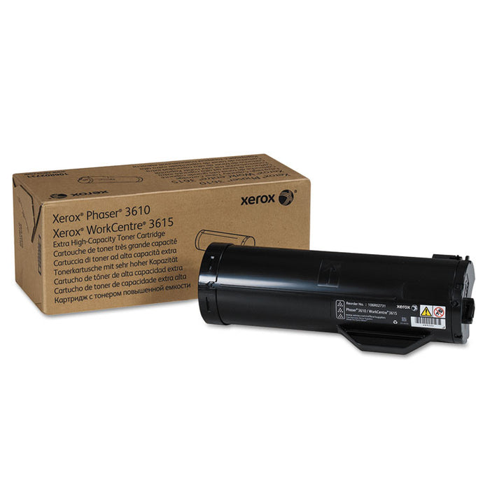 106R02731 Extra High-Yield Toner, 25300 Page-Yield, Black