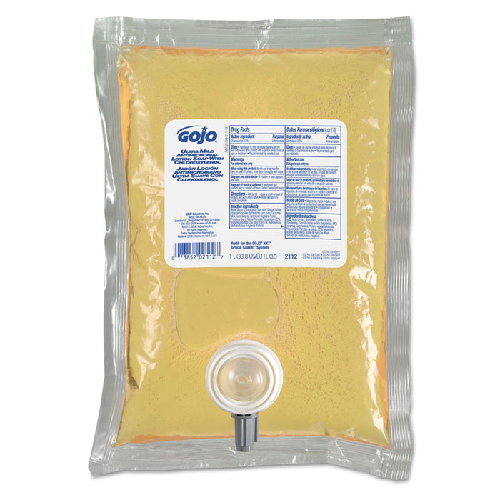 Antimicrobial Soap w/Chloroxylenol, Floral Balsam, 1000mL Refill, 8/Carton