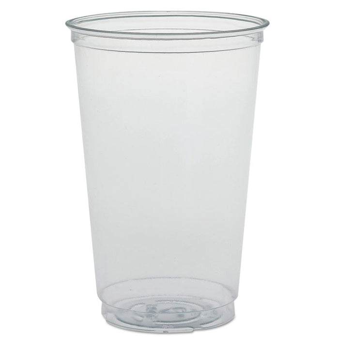 Ultra Clear PETE Cold Cups, 20 oz, Clear, 50/Sleeve, 20 Sleeves/Carton