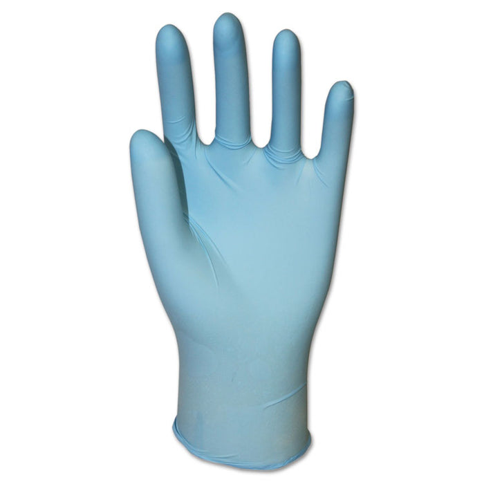DiversaMed Disposable Powder-Free Exam Nitrile Gloves, Blue, Large, 100/Box, 10 Boxes/Carton