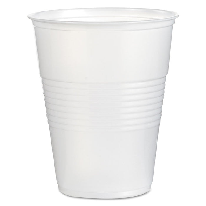 Translucent Plastic Cold Cups, 16 oz, Polypropylene, 20 Cups/Sleeve, 50 Sleeves/Carton
