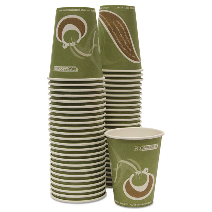 Evolution World 24% Recycled Content Hot Cups Convenience Pack - 12oz., 50/PK