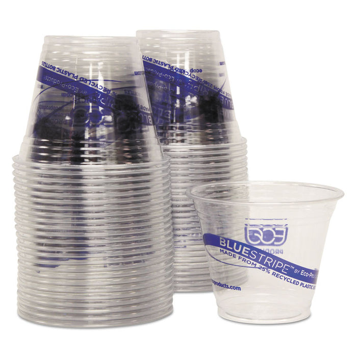 BlueStripe 25% Recycled Content Cold Cups Convenience Pack, 9 oz, 50/PK