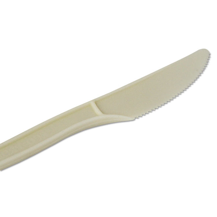 Plant Starch Knife - 7", 50/Pack, 20 Pack/Carton