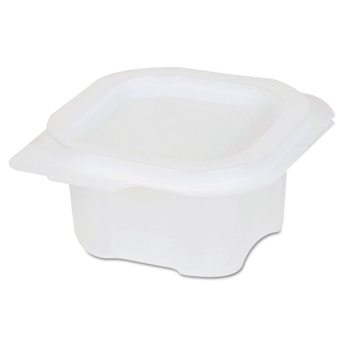Liddles Portion Cups w/Attached Lids, 4 oz, Clear, Plastic, 900/Carton