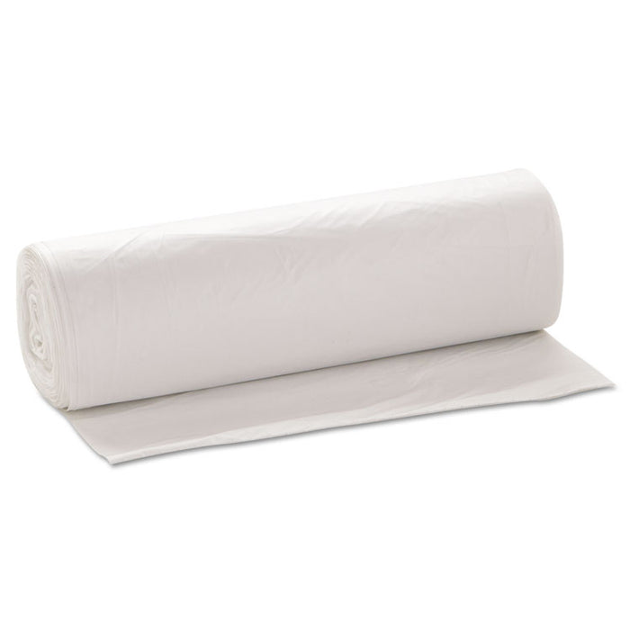 Low-Density Commercial Can Liners, 56 gal, 1.15 mil, 43" x 47", Natural, 100/Carton