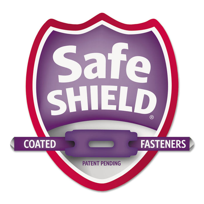 6-Section Pressboard Top Tab Pocket-Style Classification Folders with SafeSHIELD Fasteners, 2 Dividers, Legal, Blue, 10/BX