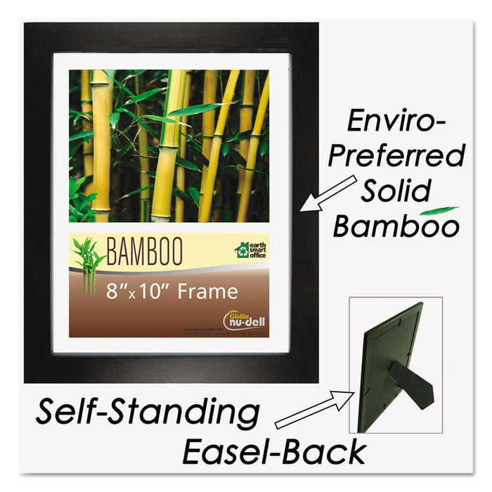 Bamboo Frame, 8 1/2 x 11, Black