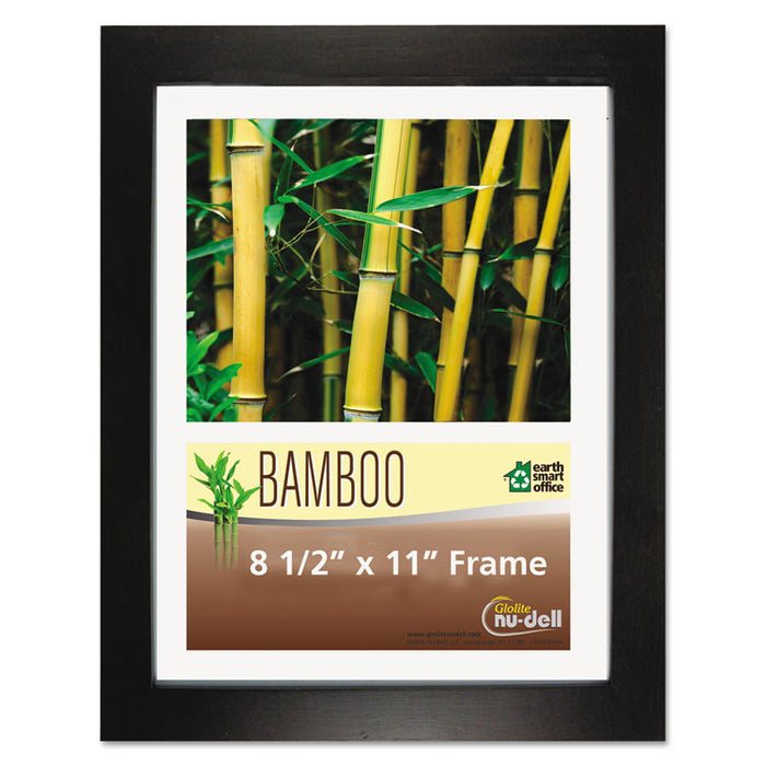 Bamboo Frame, 8 1/2 x 11, Black