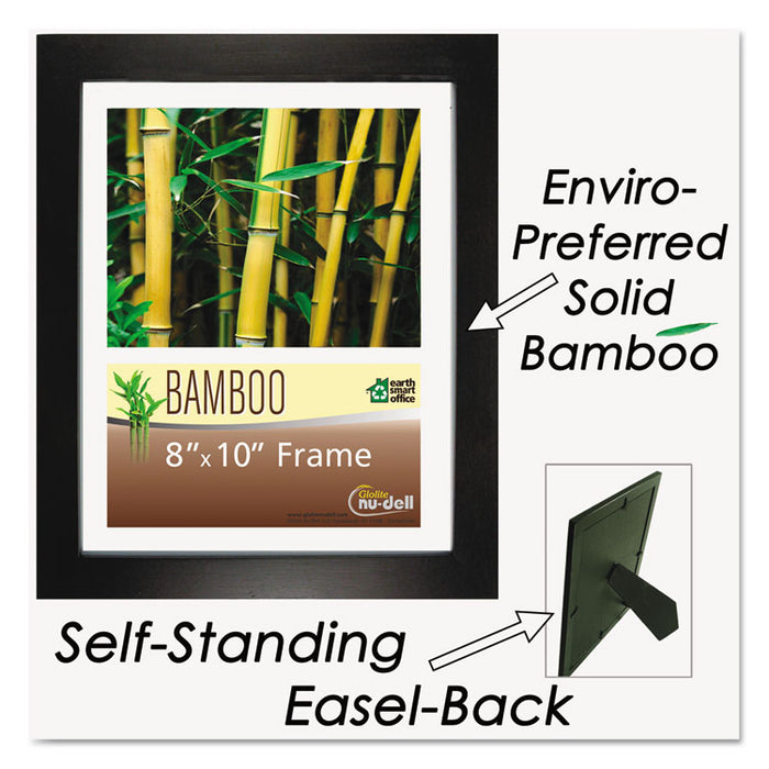 Bamboo Frame, 8 x 10, Black