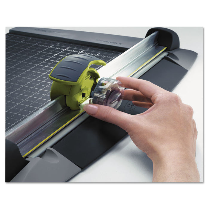 SmartCut EasyBlade Plus Rotary Trimmer, 15 Sheets, Metal Base, 11 1/2 x 20 1/2