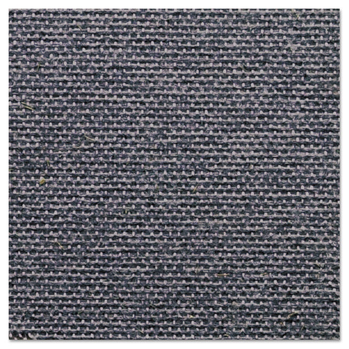 Enclosed Fabric-Cork Board, 48 x 36, Gray Surface, Graphite Aluminum Frame