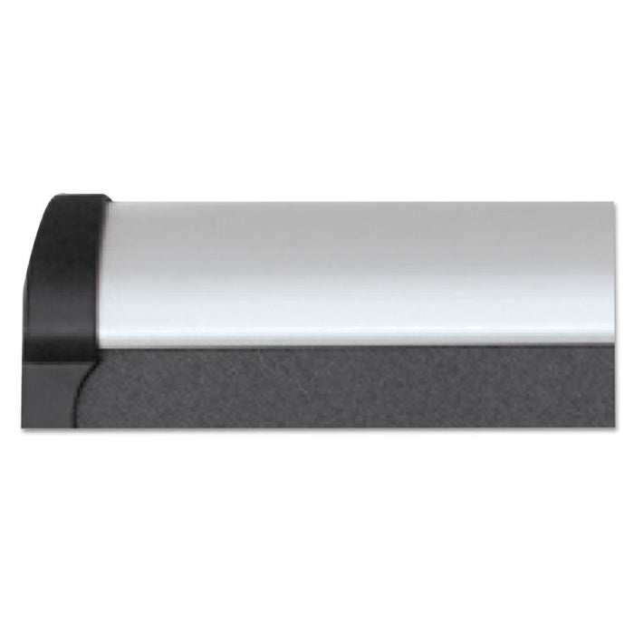 Prestige Plus Magnetic Fabric Bulletin Board, 36 x 24, Aluminum Frame