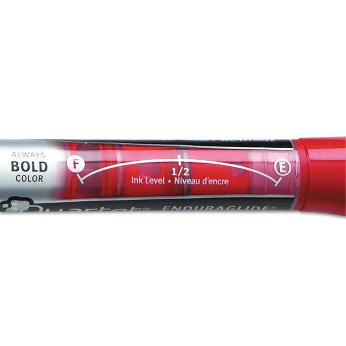 EnduraGlide Dry Erase Marker, Broad Chisel Tip, Assorted Colors, 12/Set