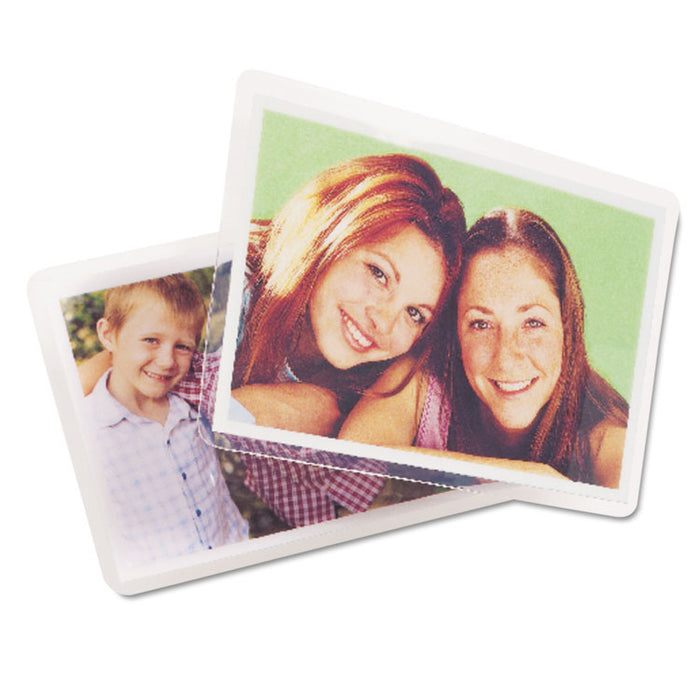 UltraClear Thermal Laminating Pouches, 5 mil, 5.5" x 3.5", Gloss Clear, 25/Pack