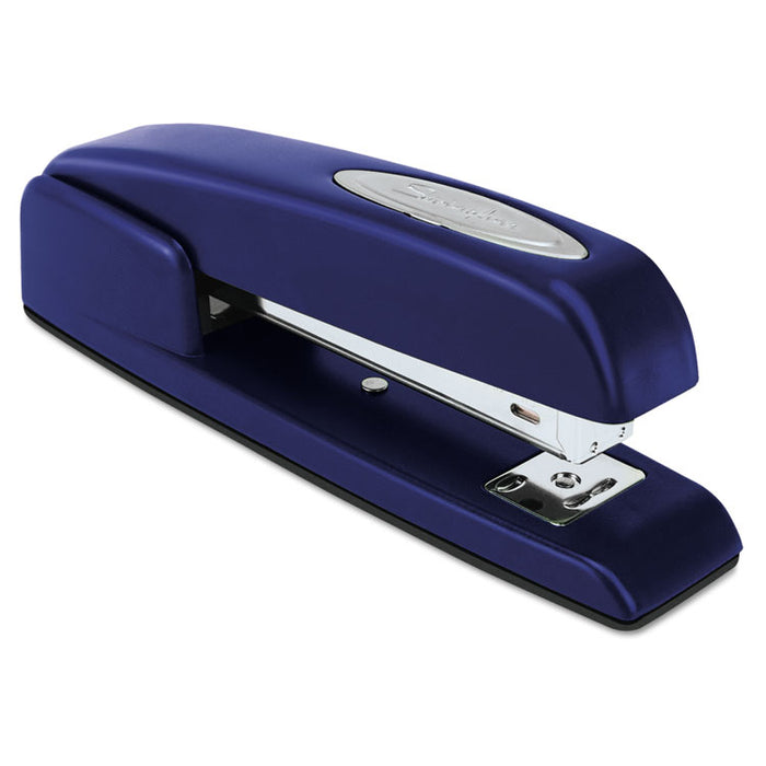 747 Business Full Strip Desk Stapler, 25-Sheet Capacity, Royal Blue