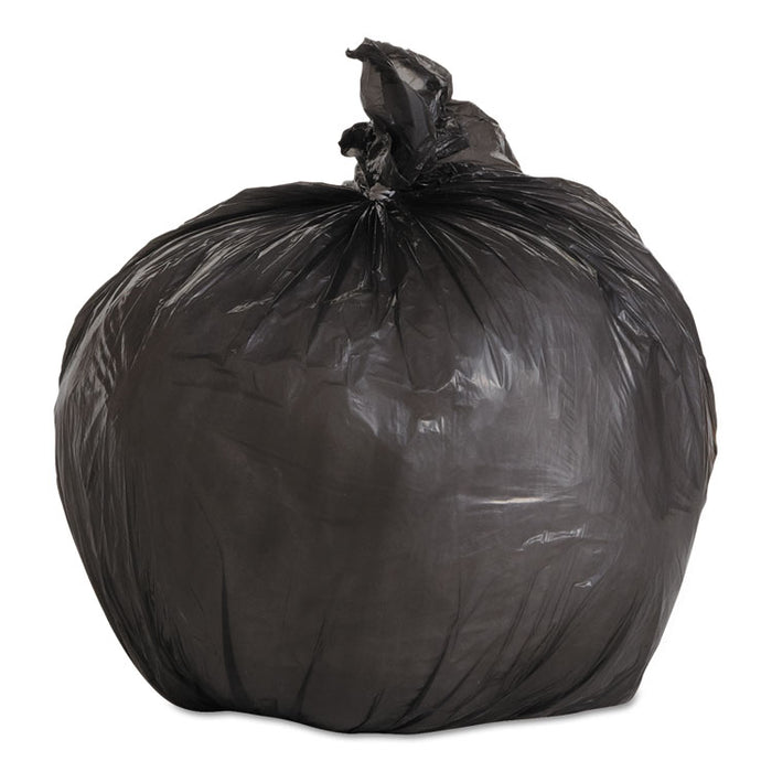 Low-Density Waste Can Liners, 4 gal, 0.35 mil, 17" x 17", Black, 1,000/Carton