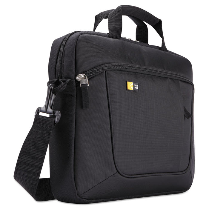 Laptop and Tablet Case for 14.1 Laptop and iPad Slim, Polyester, Black