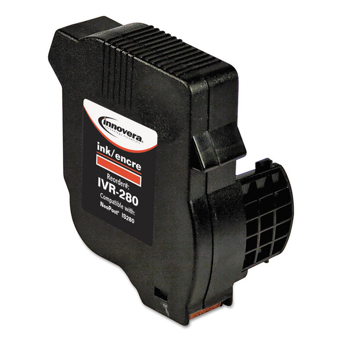 Remanufactured Red Postage Meter Ink, Replacement for IM-280 (ISINK2IMINK2), 2,500 Page-Yield